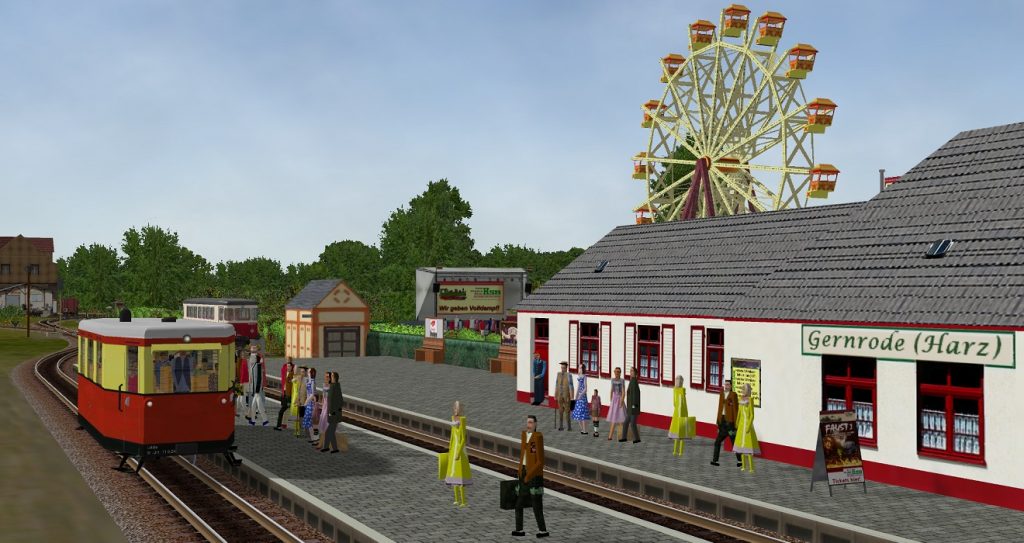 Bahnhofsfest Gernrode auf der Selketalbahn